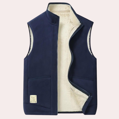 Herren Fleeceweste Warm Isolierend