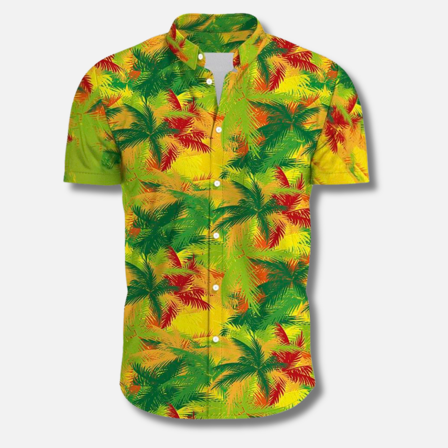 Sommer Blumenhemd für Männer Hawaii Style