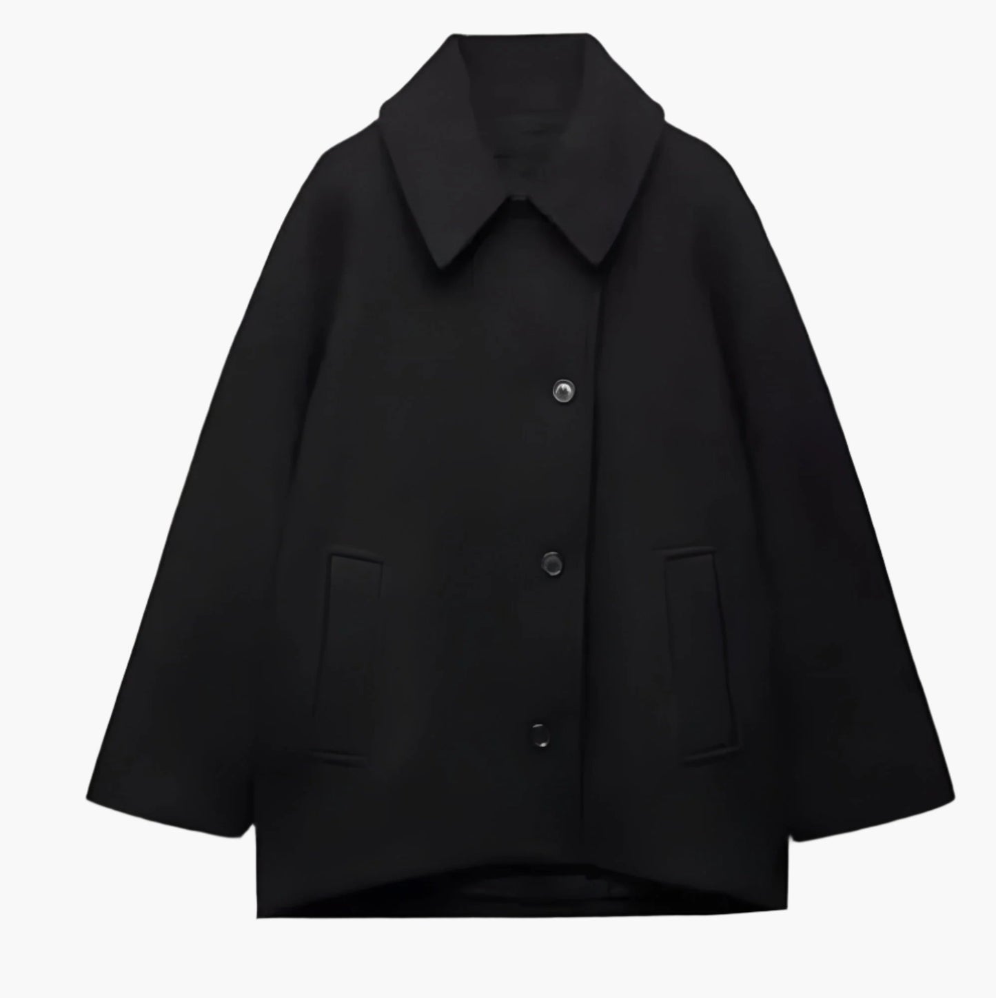Damen Wintermantel Oversized Lang Geschnitten