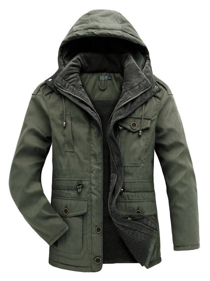 Winterparka Herren Warm Isoliert