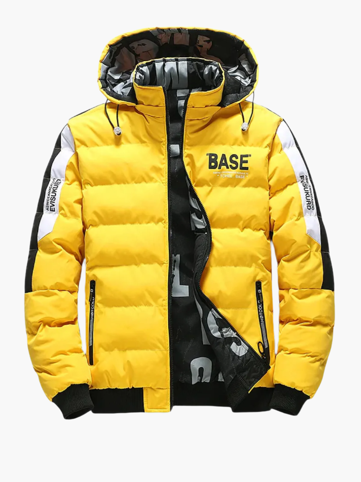 Winter Steppjacke Urban Style Kapuze