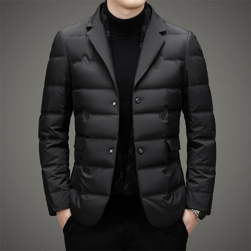 Daunenjacke Damen Taillierte Passform Mittellang - IdealeKleiden