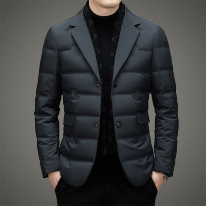 Daunenjacke Damen Taillierte Passform Mittellang