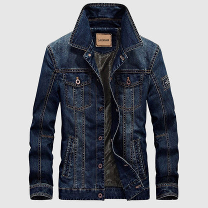 Robuste Denim-Jacke Modern Style
