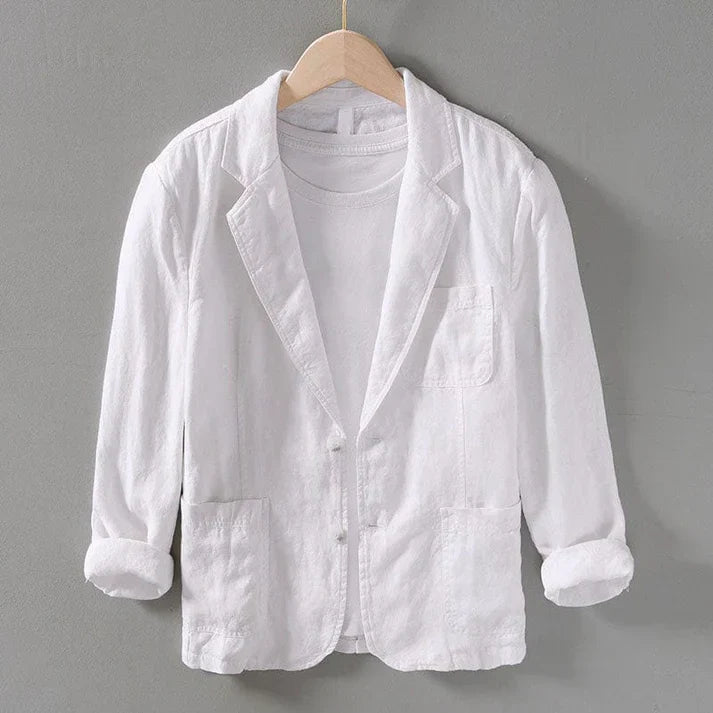 Sommerblazer Leicht Leinen Bequem
