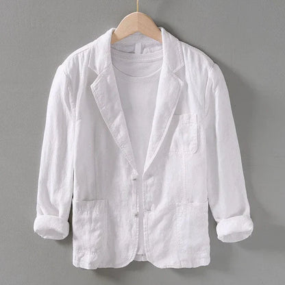Sommerblazer Leicht Leinen Bequem