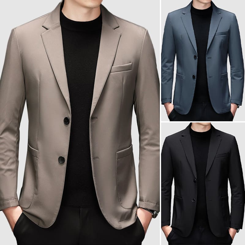 Stylischer Herren Blazer Windbreaker - IdealeKleiden