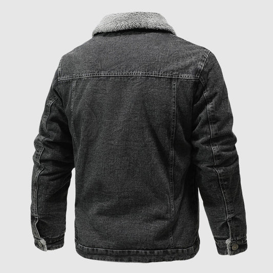 Herren Fleecejacke Retro Style - IdealeKleiden