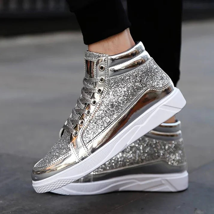 Glitzer Schuhe für Herren Elegant Design