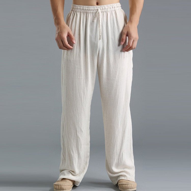Leichte Sommerhose Herren Locker Sitz - IdealeKleiden
