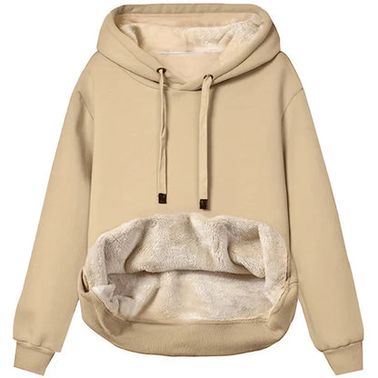 Weiches Fleece-Hoodie Warm Winter