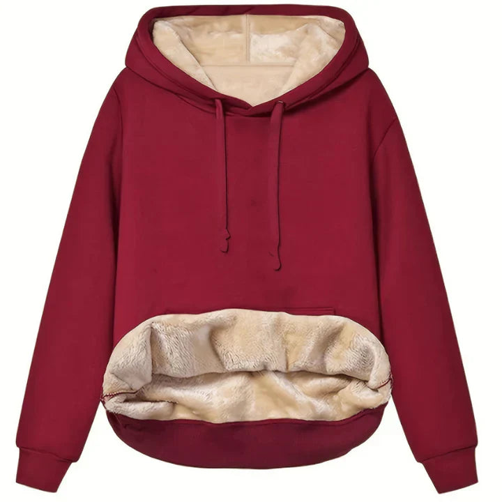 Weiches Fleece-Hoodie Warm Winter