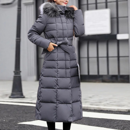Warme Damenwinterjacke Quilted Style