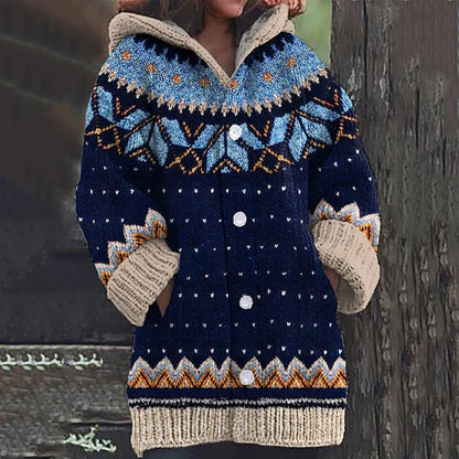 Damen Cardigan Knopfverschluss Elegantes Design