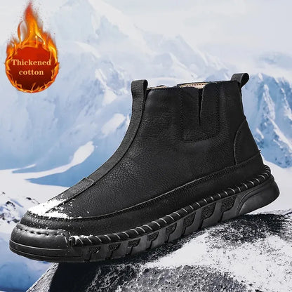 Bequeme Damen Stiefel Warm Rutschfest