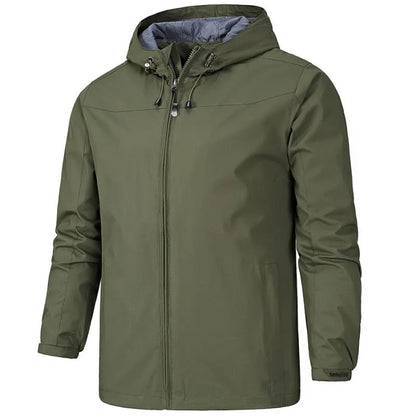 Wasserdichte Outdoor-Jacke Grau