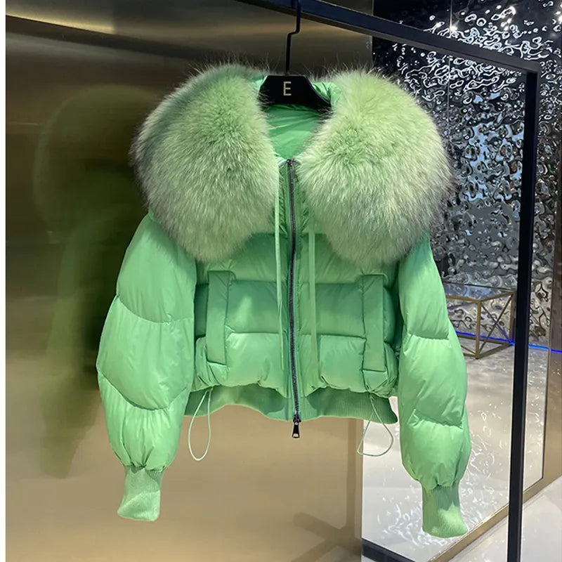 Warme Pufferjacke Damen Stilvoll