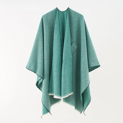 Kaschmir Poncho Elegante Damenmode