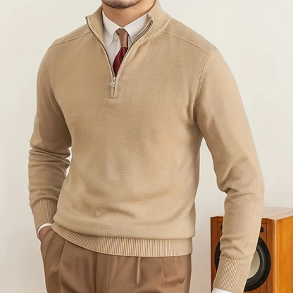 Herren Pullover Modern V-Ausschnitt