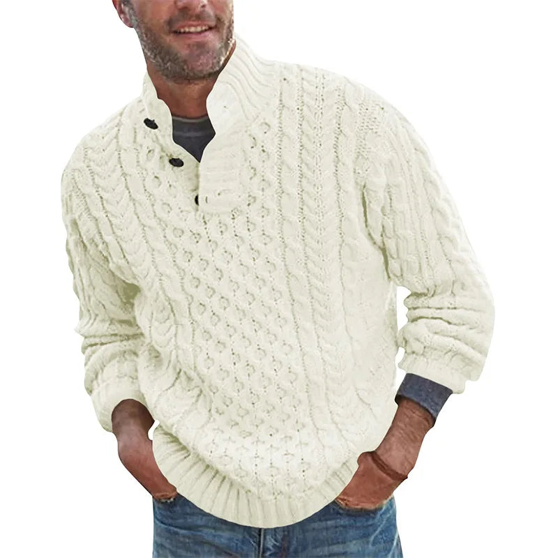 Herren Pullover Klassisch Bequem