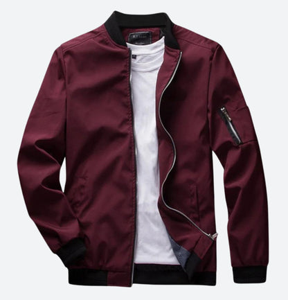 Herren Bomberjacke Modern Sportlich