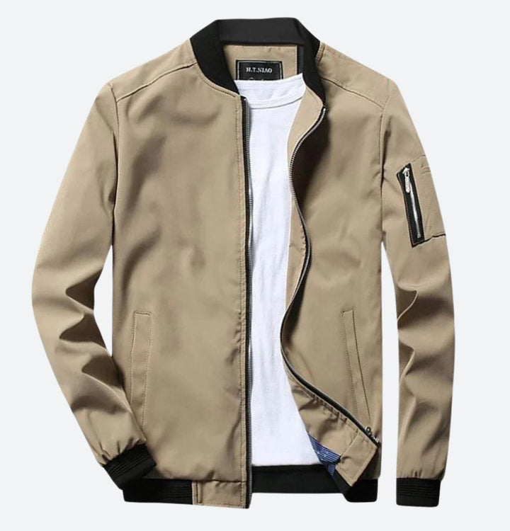 Herren Bomberjacke Modern Sportlich