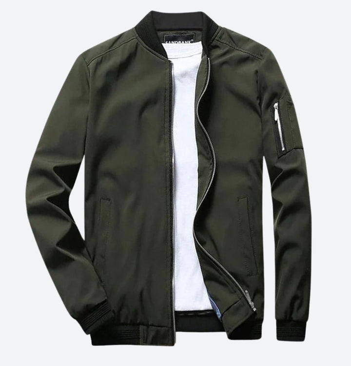 Herren Bomberjacke Modern Sportlich - IdealeKleiden