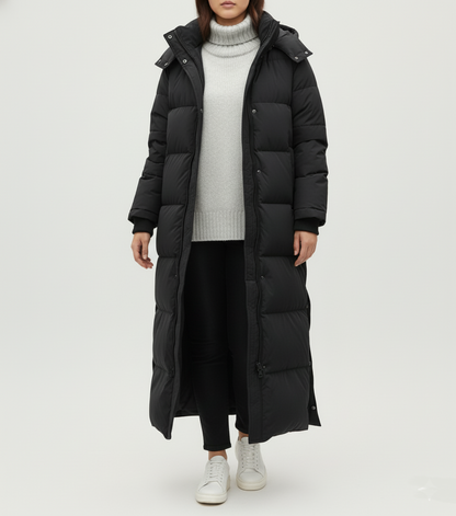 Damen Steppjacke Extra Lang Große Größen Übergröße
