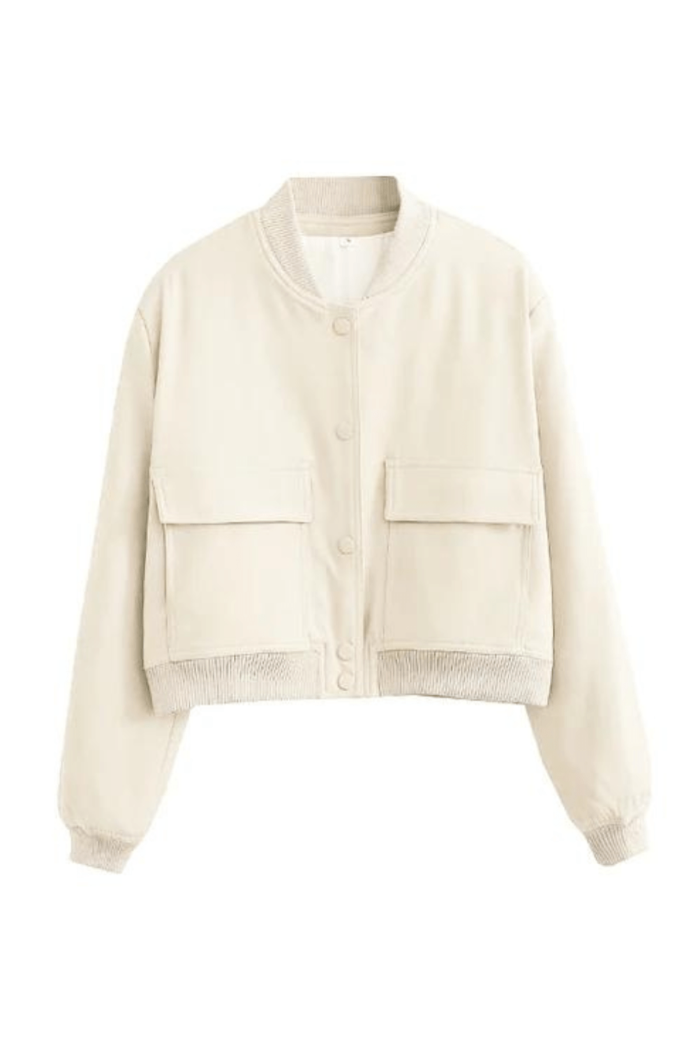 Modische Damen Bomberjacke Kurz