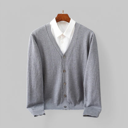 Stylisher Cardigan für Männer V-Ausschnitt Modern