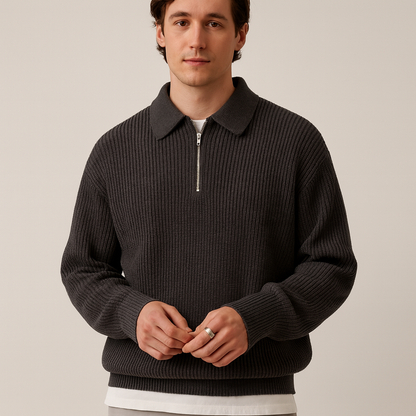 Herren Pullover Modern Schlanker Schnitt - IdealeKleiden
