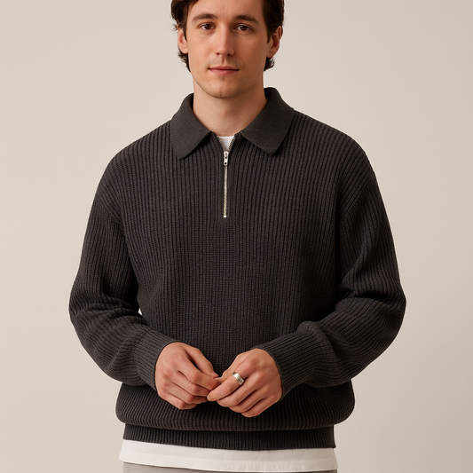 Herren Pullover Modern Schlanker Schnitt - IdealeKleiden