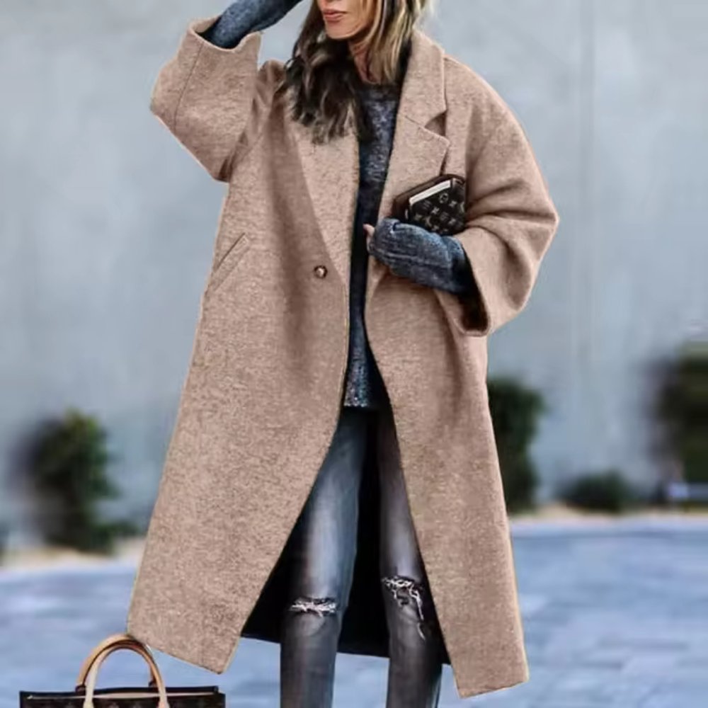Bequemer Wintermantel Lässig Elegant - IdealeKleiden