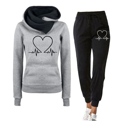 Damenschlafsatz Bequem Jogginganzug Frauen