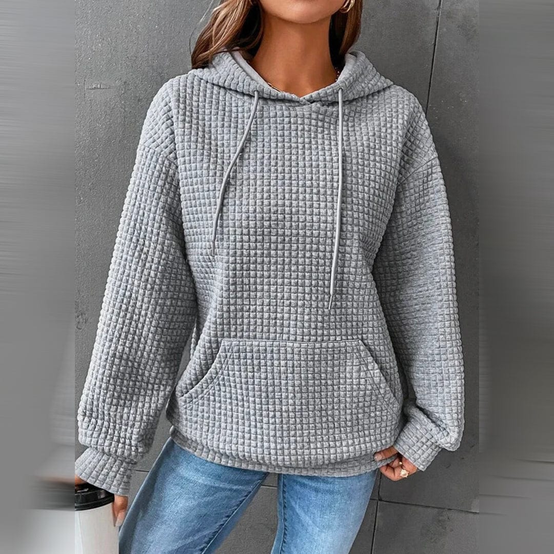 Kapuzenpullover Damen Winterwarm Klassik
