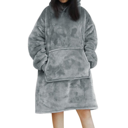 Kuschel-Kapuzenpullover Weich & Warm Polyester