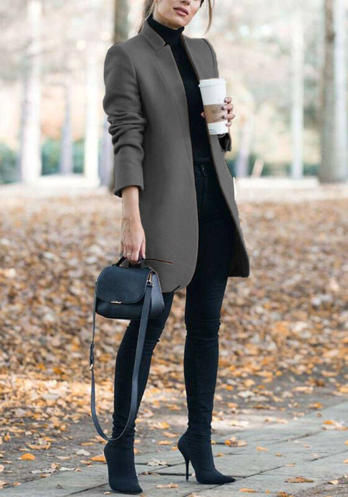 Moderne Blazer Damen Elegant Lässig