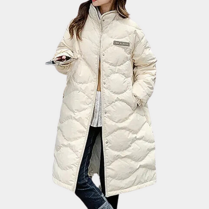 Eleganter Damen Wintermantel Klassik Stil