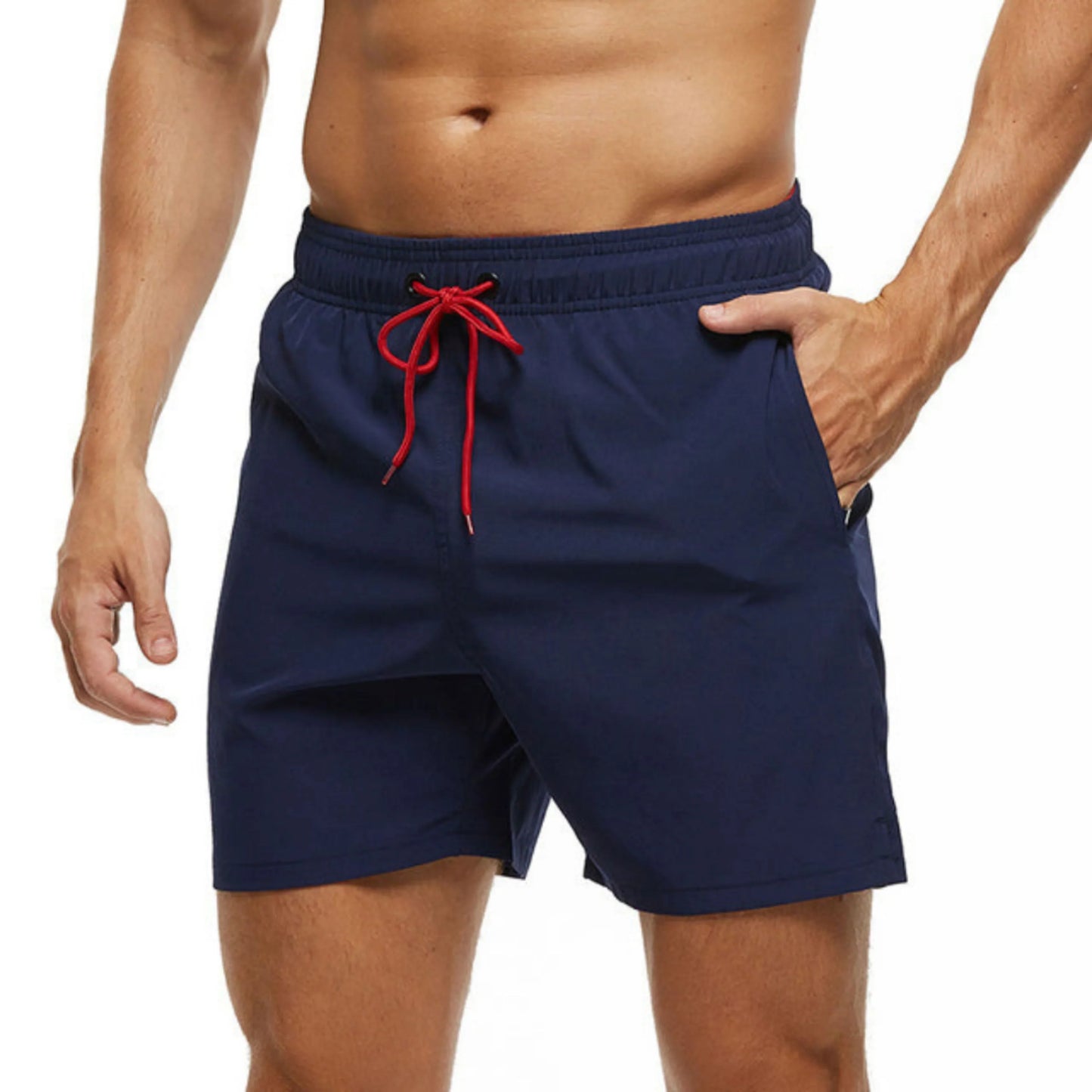 Elastische Sportshorts Herren mit Kordelzug