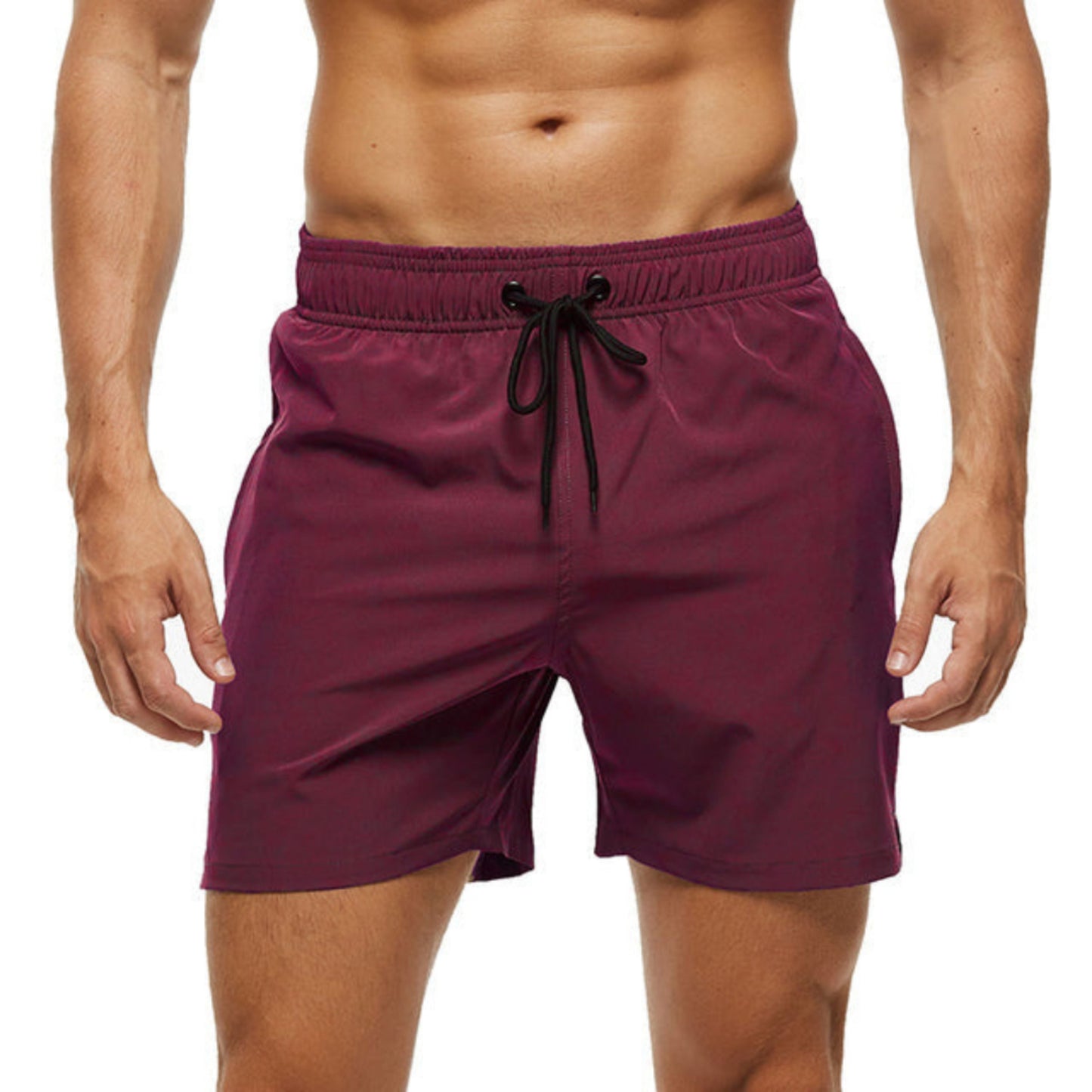 Elastische Sportshorts Herren mit Kordelzug