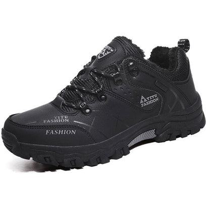 Herren Winterstiefel Wasserdicht Leder