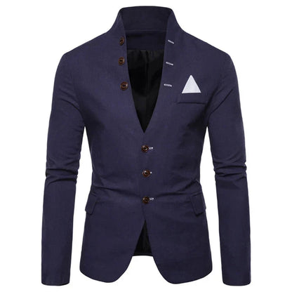 Herren Herbstjacke Lässig Casual