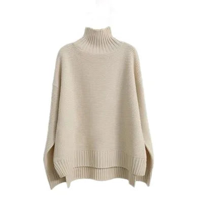 Große Rollkragenpullover Damen Weich & Bequem