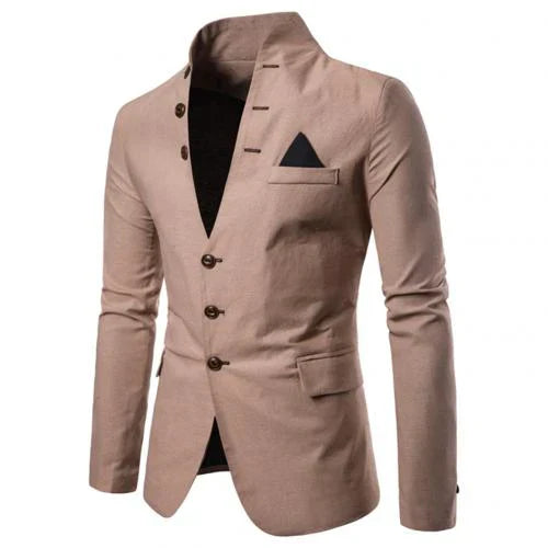 Herren Herbstjacke Lässig Casual