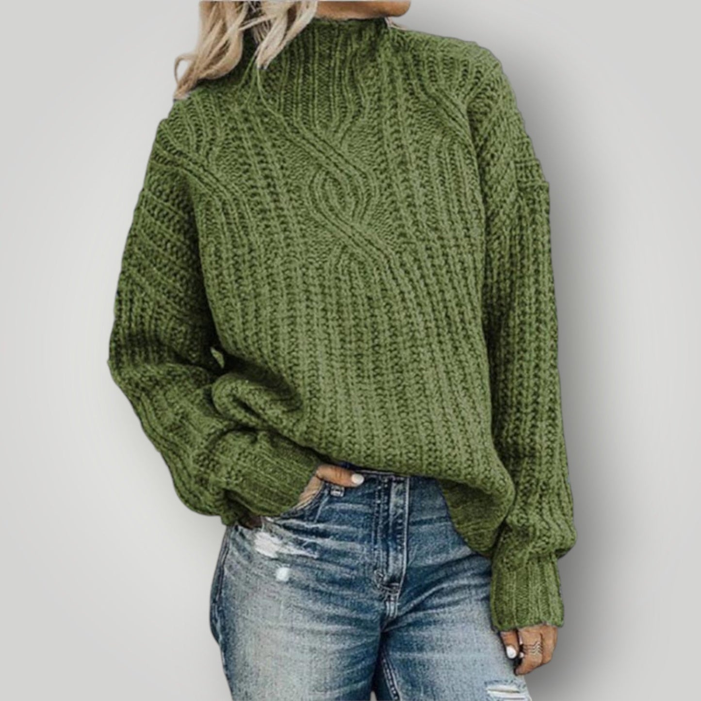 Damen Strickpulli Warm & Stylish