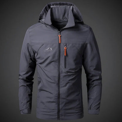 Wasserdichte Herren Outdoorjacke Windstopper