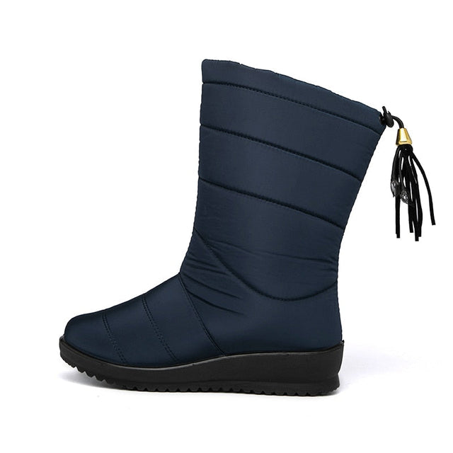 Damen Winterstiefel Warm Leicht