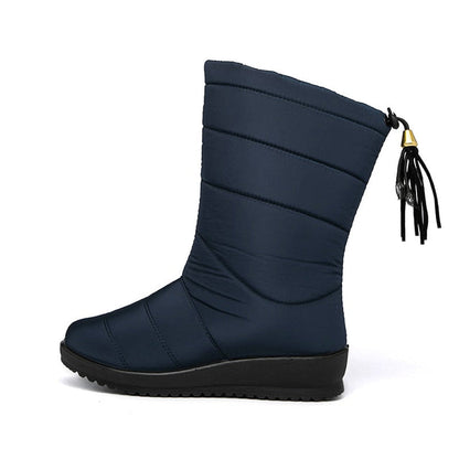 Damen Winterstiefel Warm Leicht