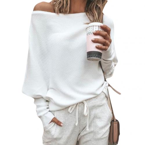 Stylischer Off-The-Shoulder Pullover