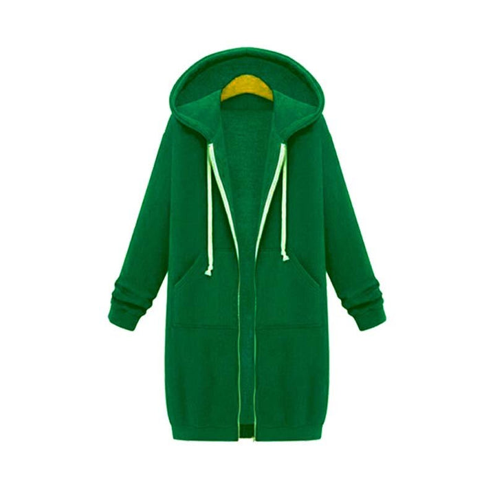 Stylish Sweatjacke Damen Lang